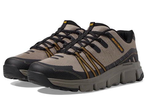 Skechers Men's Summits at Twin Bridges Sneaker, Beige, 10