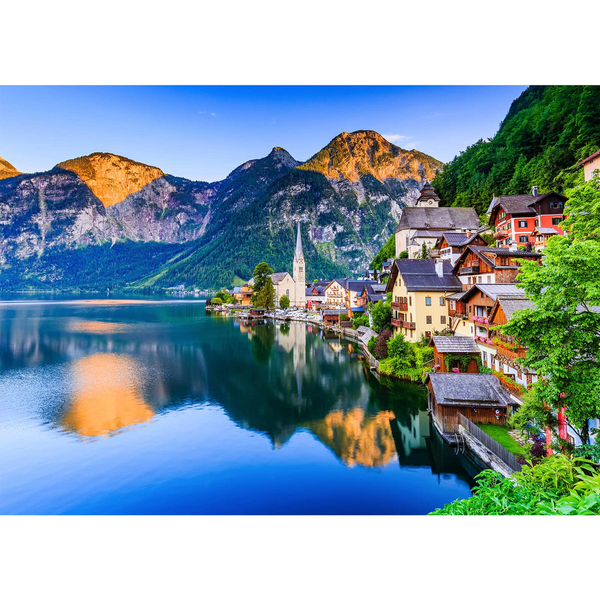 HUADADA Jigsaw puzzles for adults 1000 piece jigsaw puzzles for adults Challenging Game, ÃƒÆ’Ã‚Â¯Ãƒâ€šÃ‚Â¼Ãƒâ€¹Ã¢â‚¬Â Hallstatt villageÃƒÆ’Ã‚Â¯Ãƒâ€šÃ‚Â¼ÃƒÂ¢Ã¢â€šÂ¬Ã‚Â°ÃƒÆ’Ã‚Â¢ÃƒÂ¢Ã¢â‚¬Å¡Ã‚Â¬Ãƒâ€šÃ‚Â¦