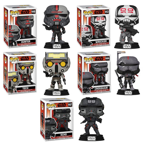 Funko Bad Batch (Star Wars) Complete Set (5) Pop!