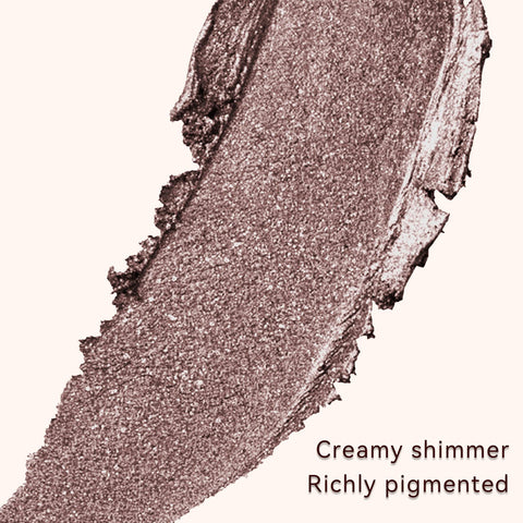 Boobeen Shimmer Eyeshadow Stick, Cream Eye Shadow Pencil Waterproof, Eyeshadow Crayon Pen Eye Brightener Stick for Eyes Highlighter