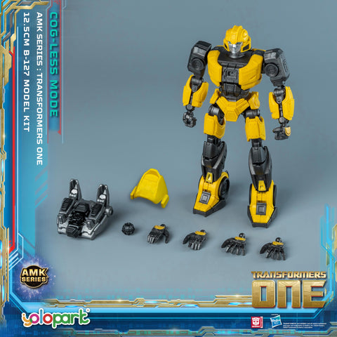 YOLOPARK Bumblebee Transformers Toy (B-127) Cog-less Mode,4.92 Inch Highly Articulated Transformers One Toys,No Converting Transformers Action Figures for Boys Girls 8 Years Old and Up