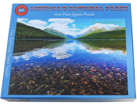 Glacier National Park Bowman Lake 1000 Piece Puzzle
