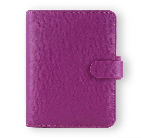 Filofax Pocket Saffiano organiser - Raspberry