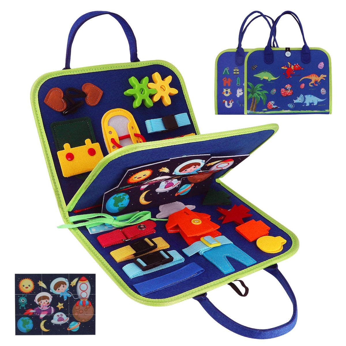 Busy Board for Toddlers, Early Education and Sensory Toys Autism Toys Preschool Learning Toys Travel Toys are toddlers for children at the age of 1 2 3 4 5