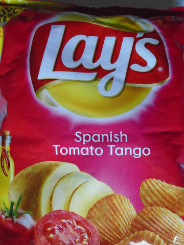 Lays Spanish Tomato Tango Crisps 50g (Pack of 6)