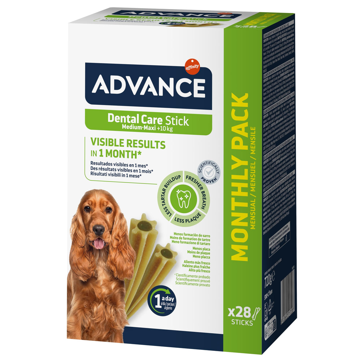 Advance Snacks Dental Care Stick for Dogs Medium-Maxi 720 g