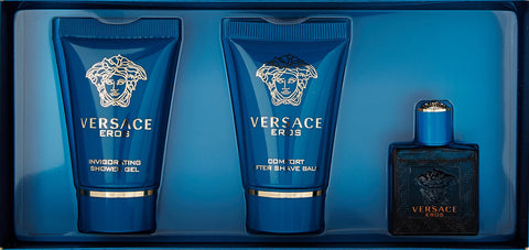 Versace Eros 3 Piece Mini Gift Set