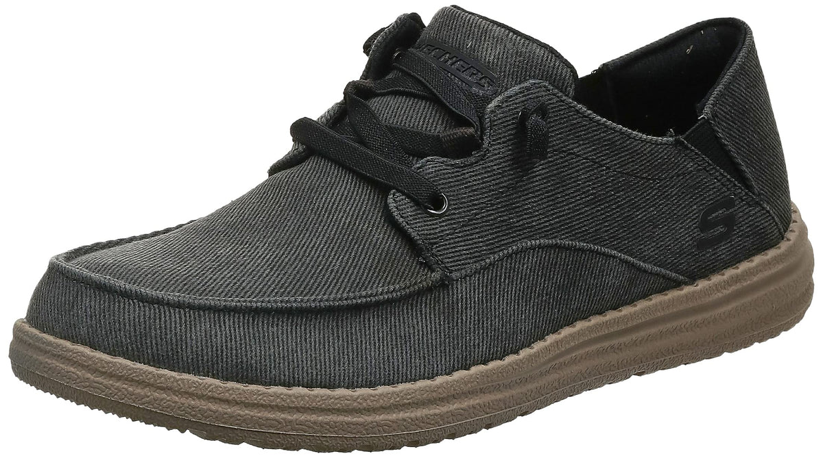 Skechers USA MelsonVolgo Mens Slip On 8 2E US Black