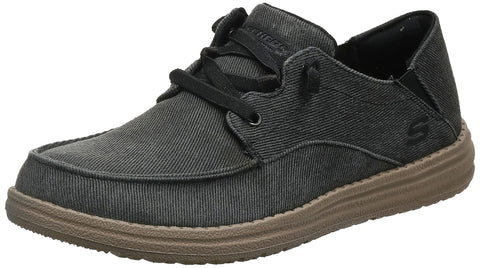 Skechers USA MelsonVolgo Mens Slip On 8 2E US Black