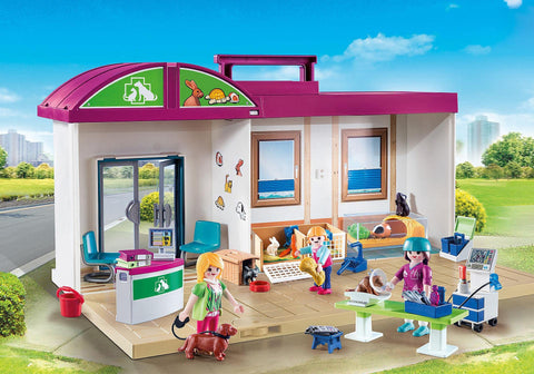 Playmobil Take Along Pet Clinic