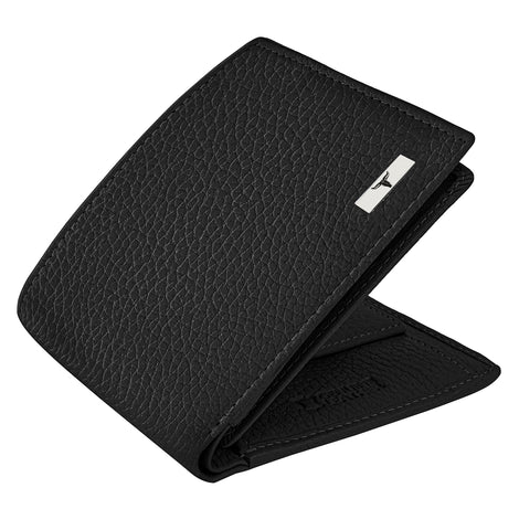 Urban Forest Cooper Leather Wallet for Men, Black, Classic