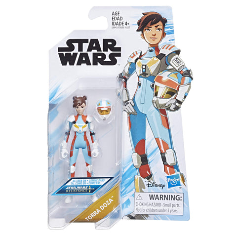 STAR WARS Dozer Resistance Animated Series 3.75" Torra Doza Figure
