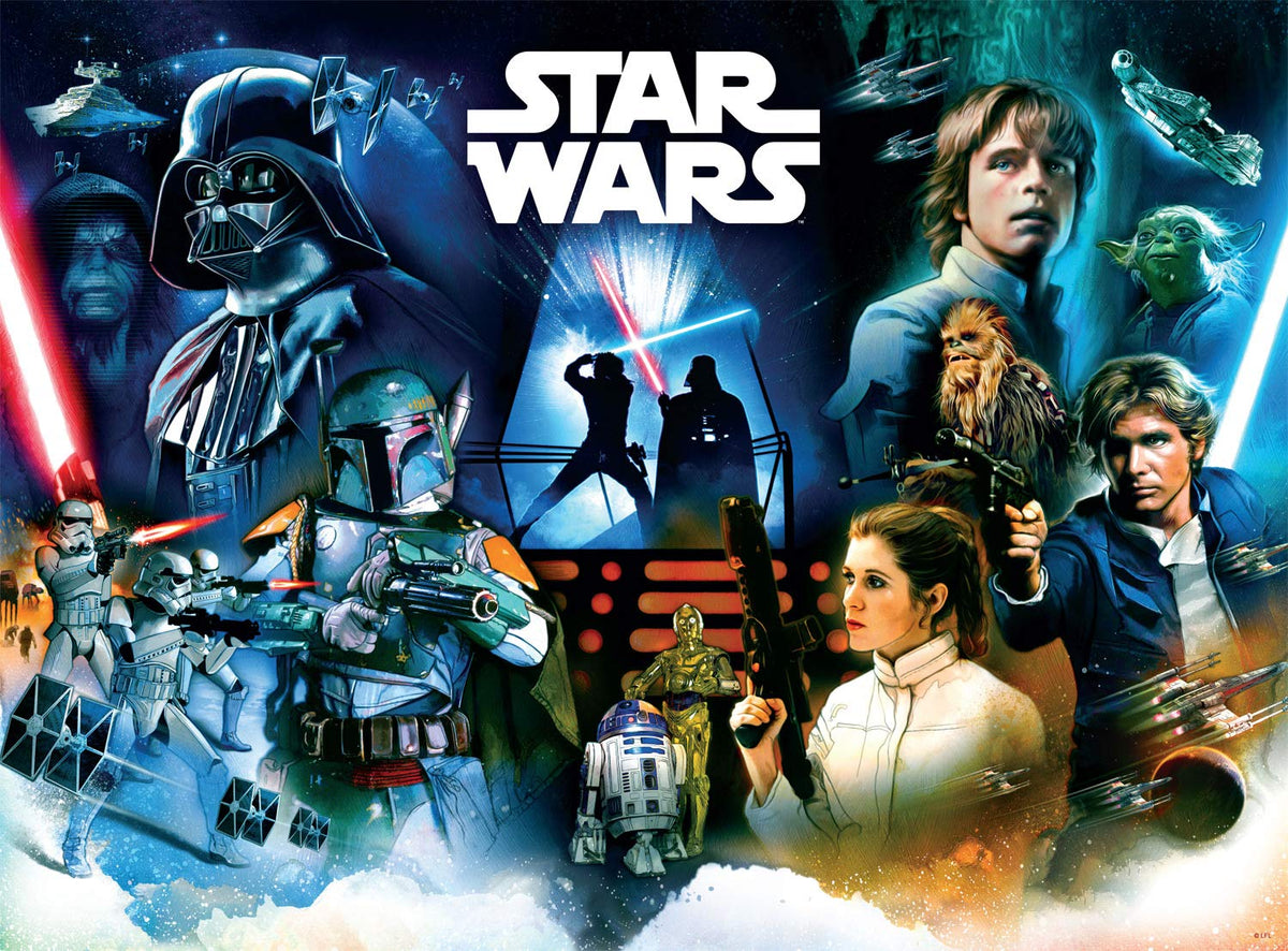 Buffalo Games - Star Wars - Pinball Art - 1000 Piece Jigsaw Puzzle