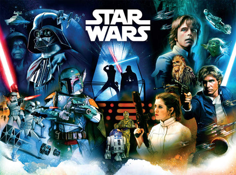 Buffalo Games - Star Wars - Pinball Art - 1000 Piece Jigsaw Puzzle