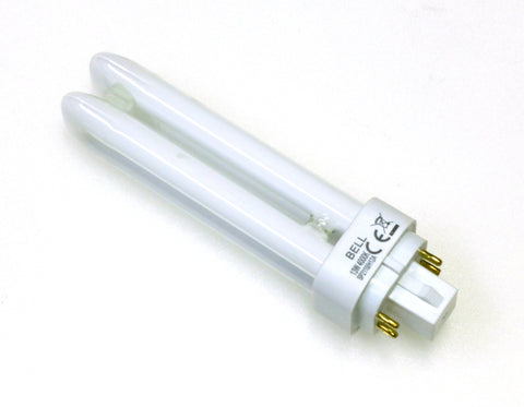 4x 13 watt Energy Saving Lamp CFL 4 pin 13W Cool White 840 G24q-1 Double turn BELL