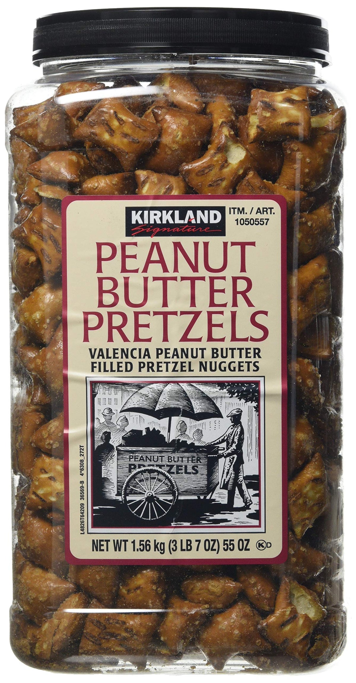 Kirkland Signature H.K Anderson Peanut Butter Filled Pretzels Nuggets 1.56 kg
