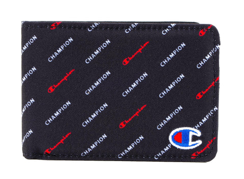 Champion Graphic Wallet, Black/ White Multi, One Size, Graphic Wallet