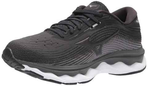 Mizuno Men's Wave Sky 5 Running Shoe, Black, 7.5