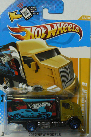 2011 HOT WHEELS HIGHWAY HAULER 2 45/247 45 of 50 in series mack truck