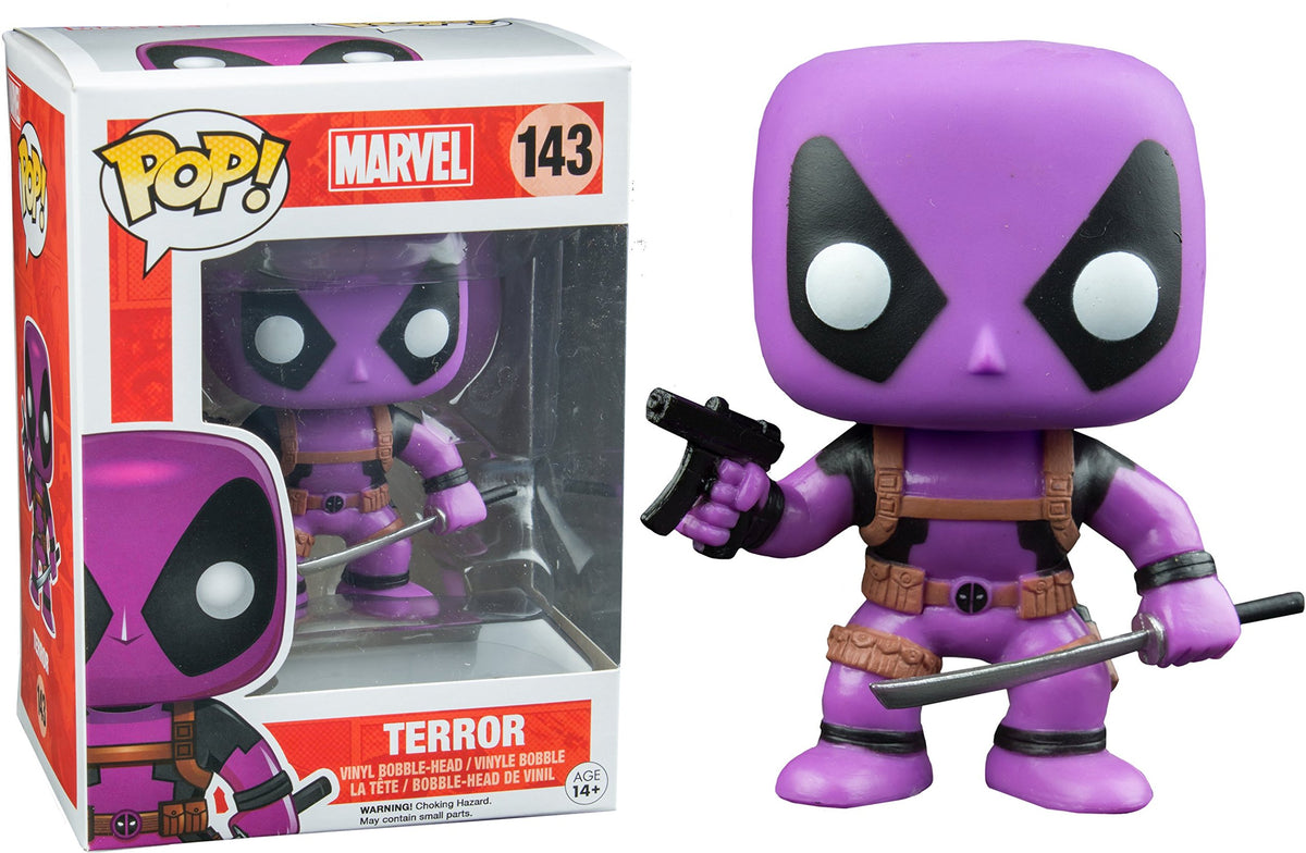 Funko Pop! Marvel #143 Deadpool Terror Purple