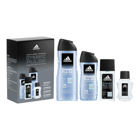 Adidas Dynamic Pulse Eau de Toilette Men's 4-Pc. Holiday Gift Set