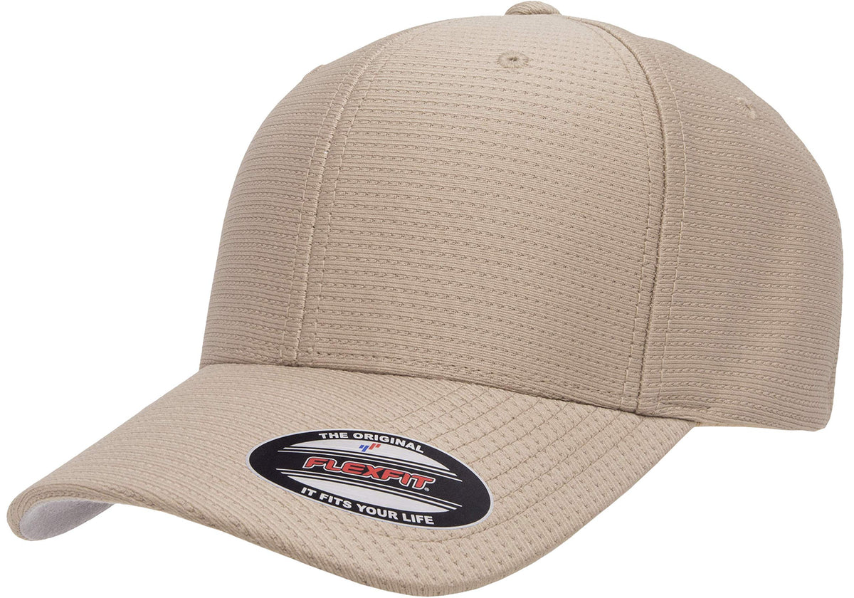 Flexfit Men's Cool & Dry Calocks, Khaki, One SizeFA
