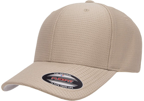 Flexfit Men's Cool & Dry Calocks, Khaki, One SizeFA