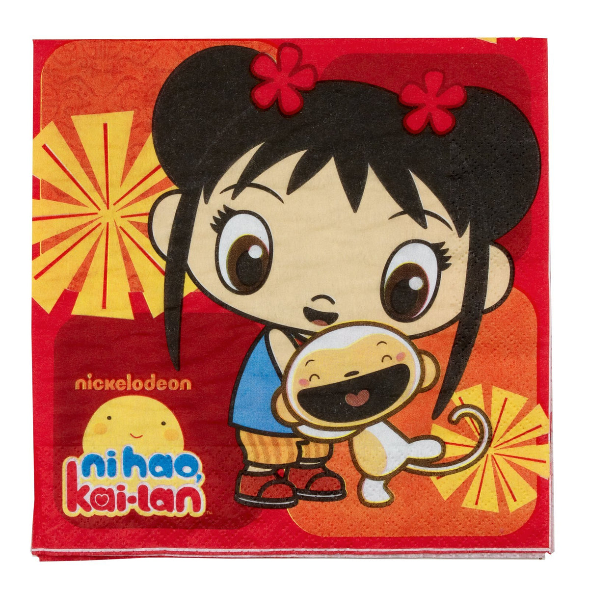 Luncheon Napkins | Ni Hao Kai Lan Collection | Party Accessory
