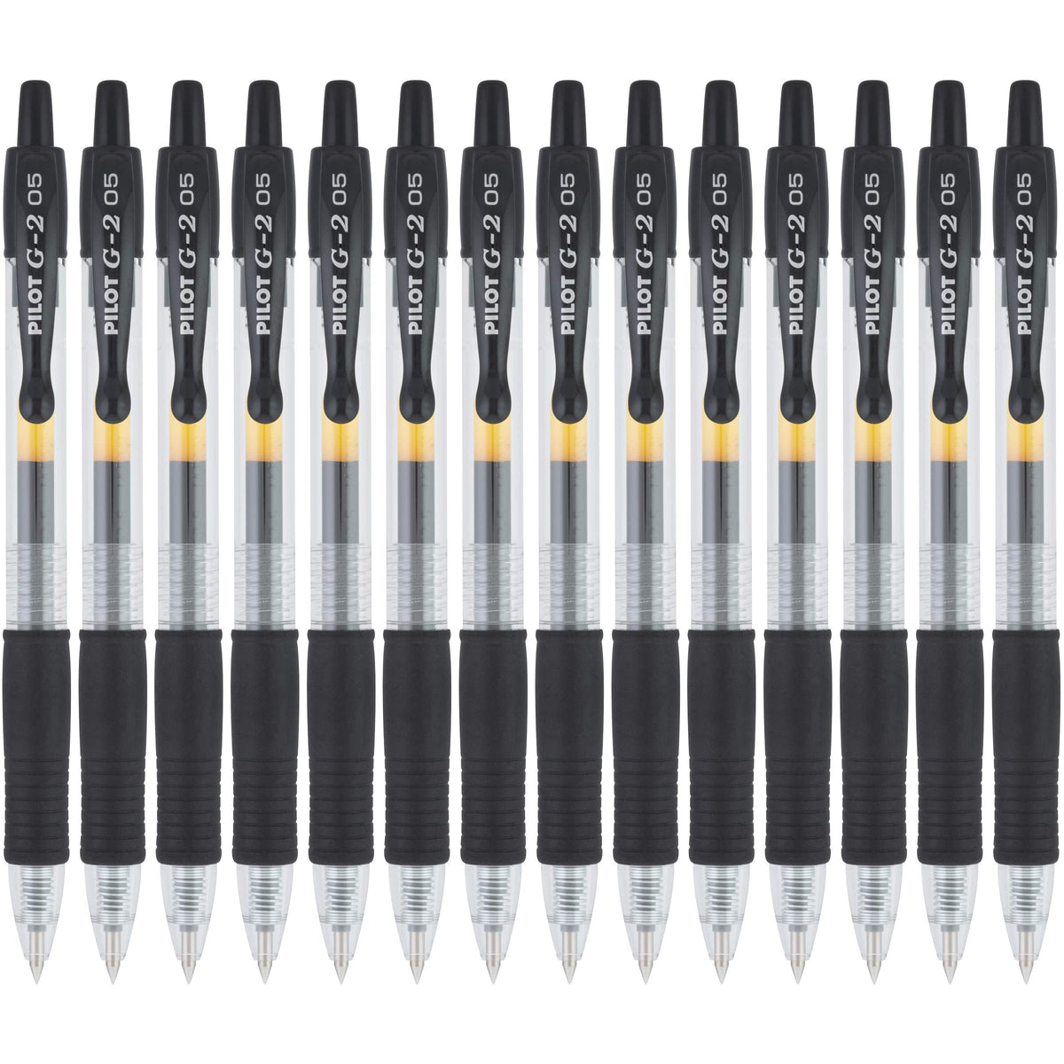 Pilot G2 Premium Refillable & Retractable Rolling Ball Gel Pens, Extra Fine Point, Black Ink, 14-Pack (15367)