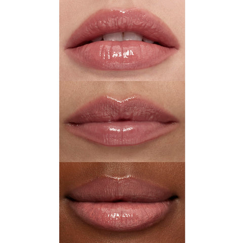 e.l.f. Sun Boss Gloss SPF 25, Pigmented Lip Gloss For A High-Shine Finish, Moisturising and Conditioning Formula, Vegan and Cruelty-Free, Pink-Me Girl