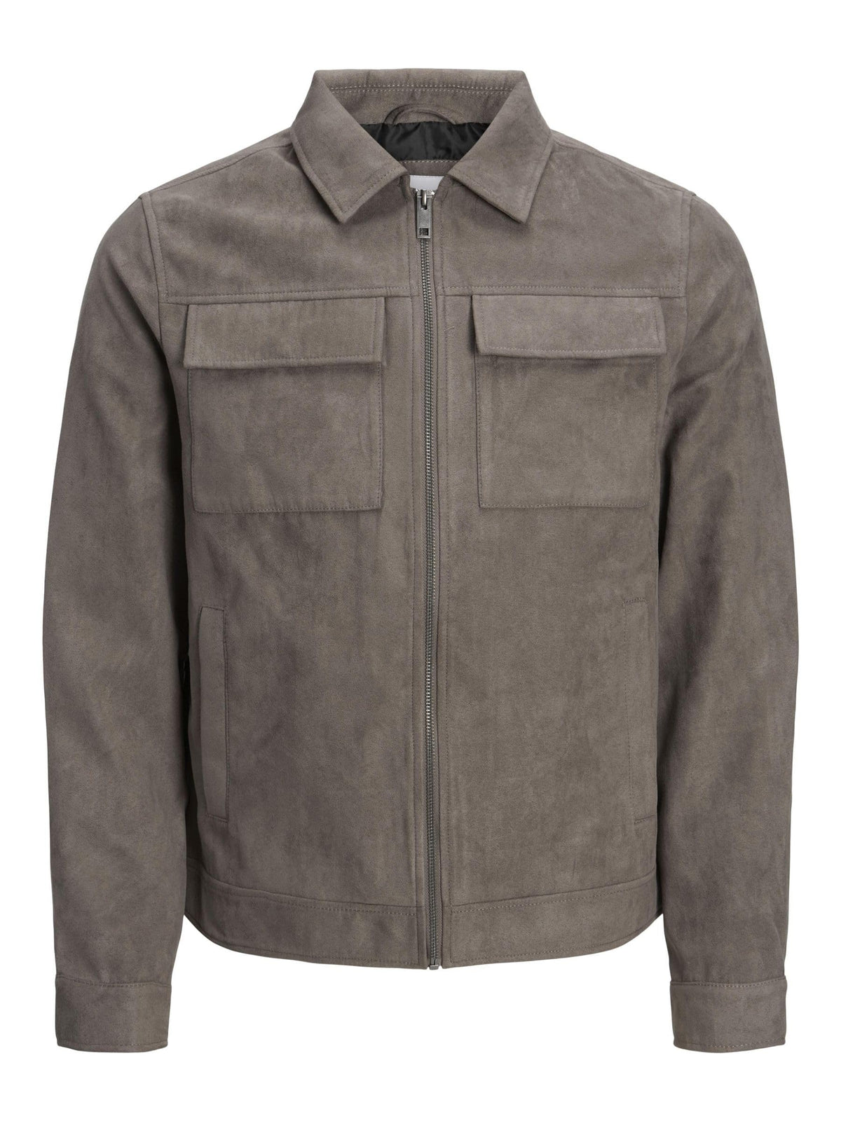 JACK&JONES Men's JJEPAYTON PU Jacket NOOS, Falcon, L