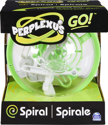PERPLEXUS GO-3D Maze with 35 Challenges-Action and Reflex Game - Child Toy 8+ Years - US Version