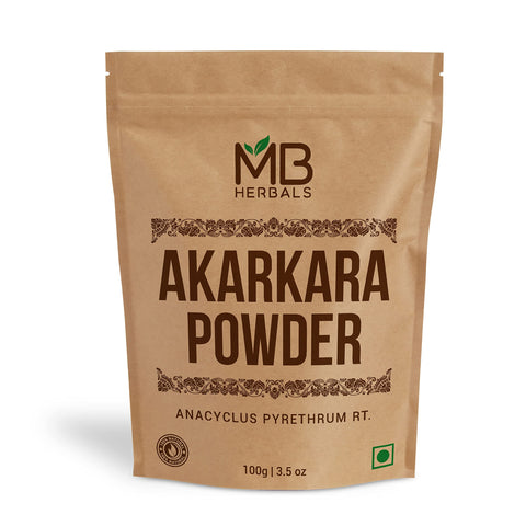 MB Herbals - Akarkara Anacyclus Pyrethrum Root Powder (100g)