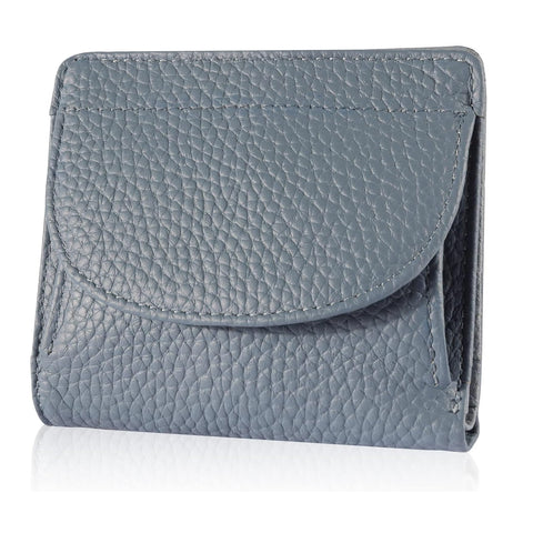 DCLKO Small Womens Wallet Leather Rfid Blocking Credit Card Holder Compact Bifold Coin Pocket Ladies Mini Purse with ID window