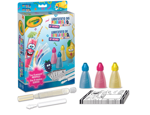 CRAYOLA Neon odorous smell recharge set