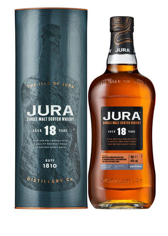 Jura 18 Year Old Single Malt Whisky, 70 cl
