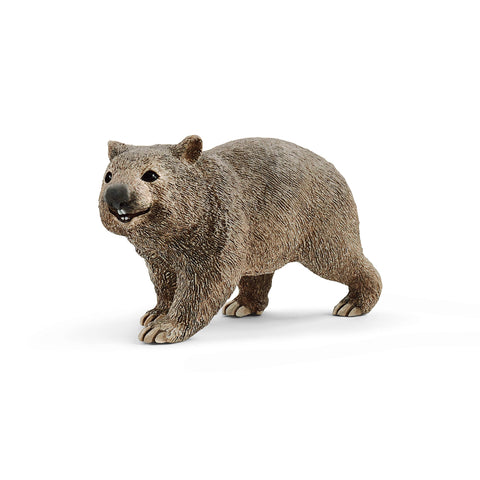 Schleich Wild Life, Realistic Australian Animal Toys for Kids Ages 3 and Above, Wombat Toy Figurine