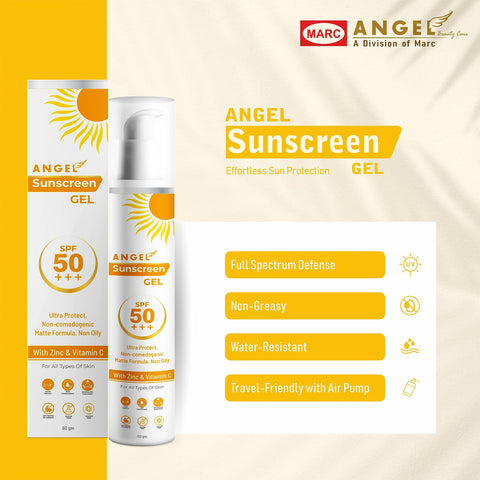 MARC ANGEL Sunscreen for Men & Women - Protect Your Skin with Effective Sun Care (Pack of 1)