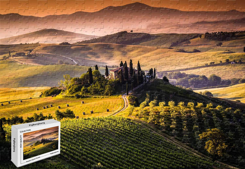 1000 Piece Jigsaw Puzzle - Photography Tuscany Basswood Materials 29.5 X 19.6 Inch