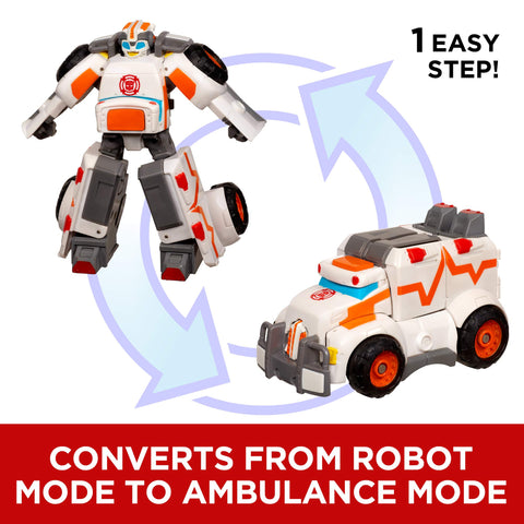 Transformers Playskool Heroes Transformers Rescue Bots Medix The Doc-Bot, Action Figure, Ages 3-7 (Amazon Exclusive)