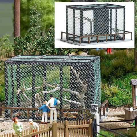 Busch 1583 Animal Cage HO Structure Scale Model Structure