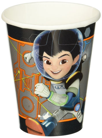 Amscan 581583 DisneyÃƒÆ’Ã†â€™ÃƒÂ¢Ã¢â€šÂ¬Ã…Â¡ÃƒÆ’Ã¢â‚¬Å¡Ãƒâ€šÃ‚Â© "Miles from Tomorrowland" Cups, 9 oz., 8 pcs, Party Favor