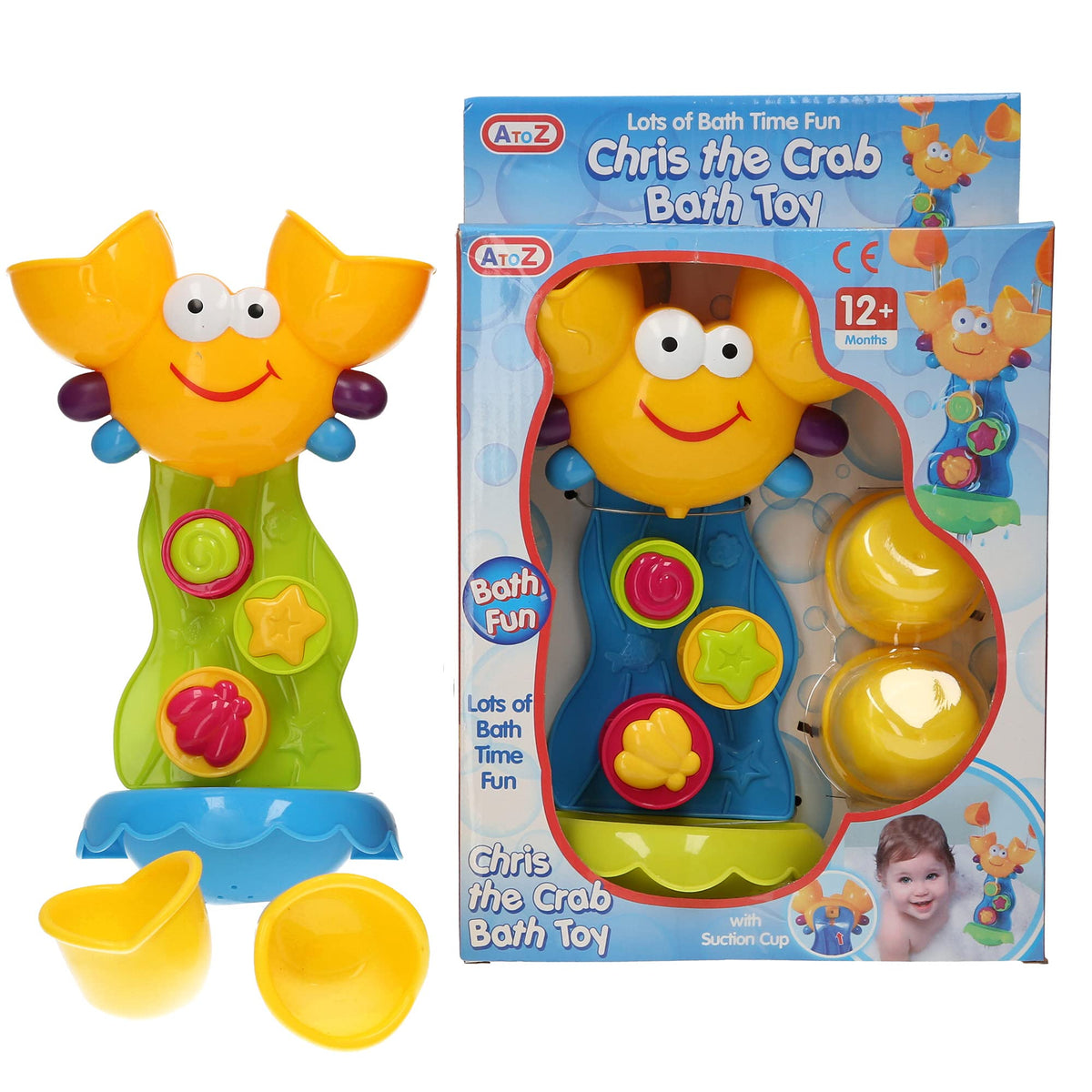 A to Z Chris The Crab Bath Toy 63020