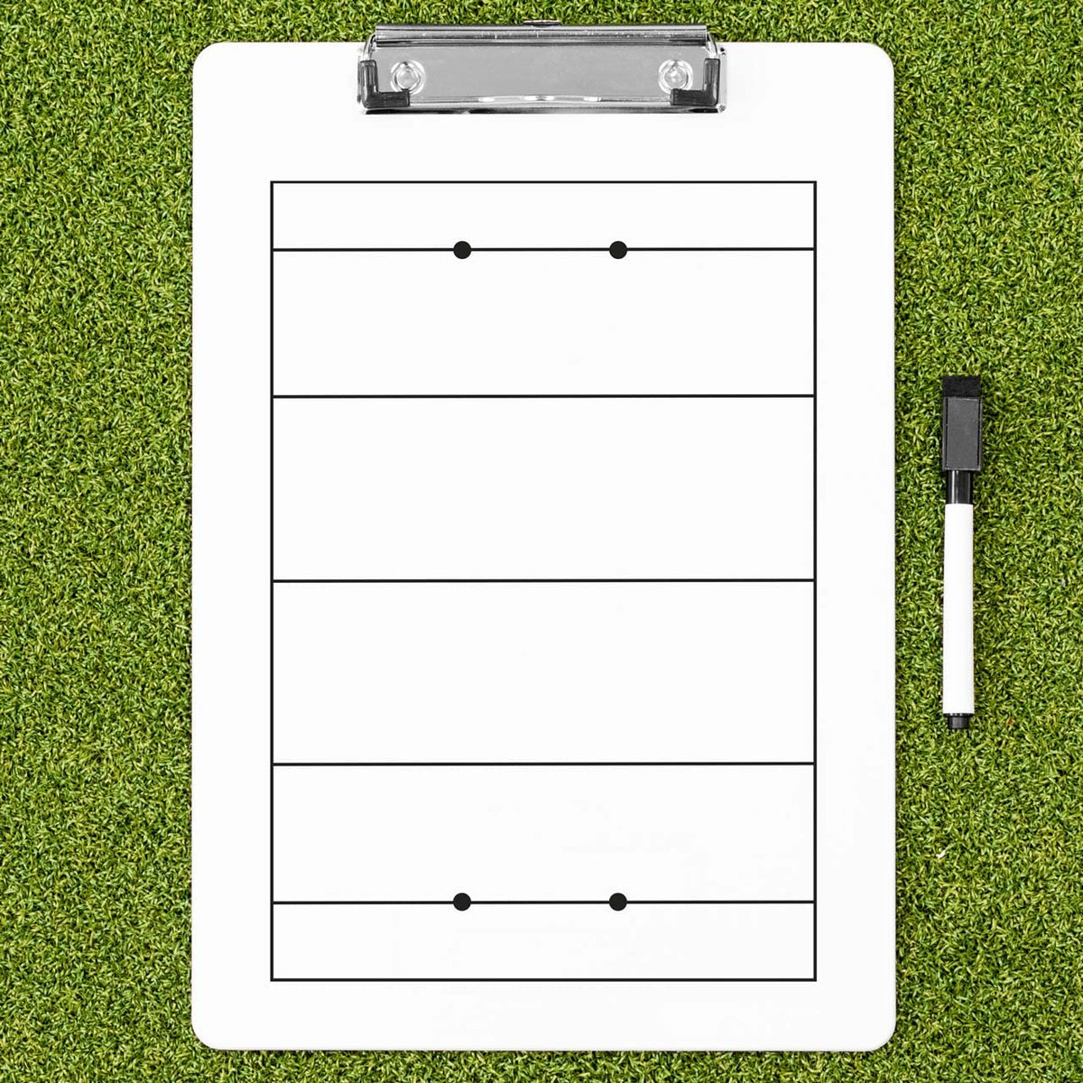 FORZA Coaching Clipboard | 13 Sports Available | Wipe Clean Tactic Board (Rugby)