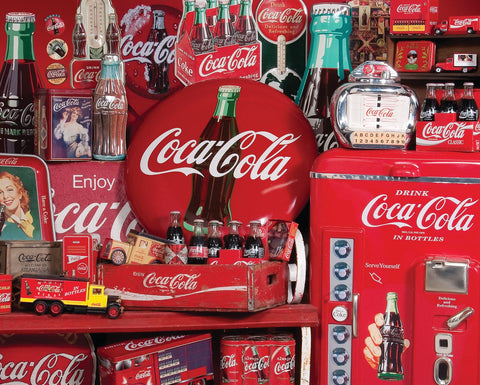 Springbok's 1500 Piece Jigsaw Puzzle Coca-Cola Memories - Made in USA