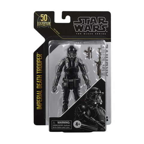 STAR WARS The Black Series Archive Imperial Death Trooper 6-Inch-Scale Rogue One: A Story Lucasfilm 50th Anniversary Action Figure