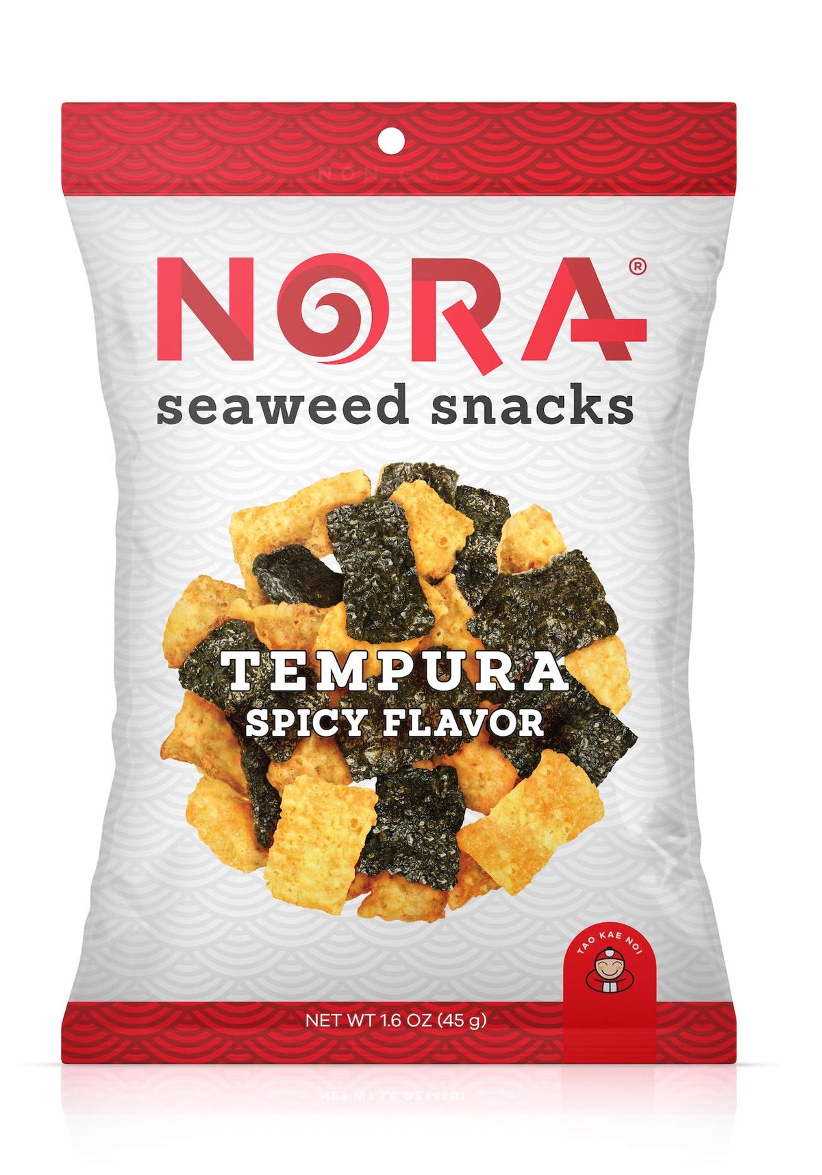 NORA SEAWEED SNACKS Spicy Tempura Seaweed Snack, 1.6 OZ