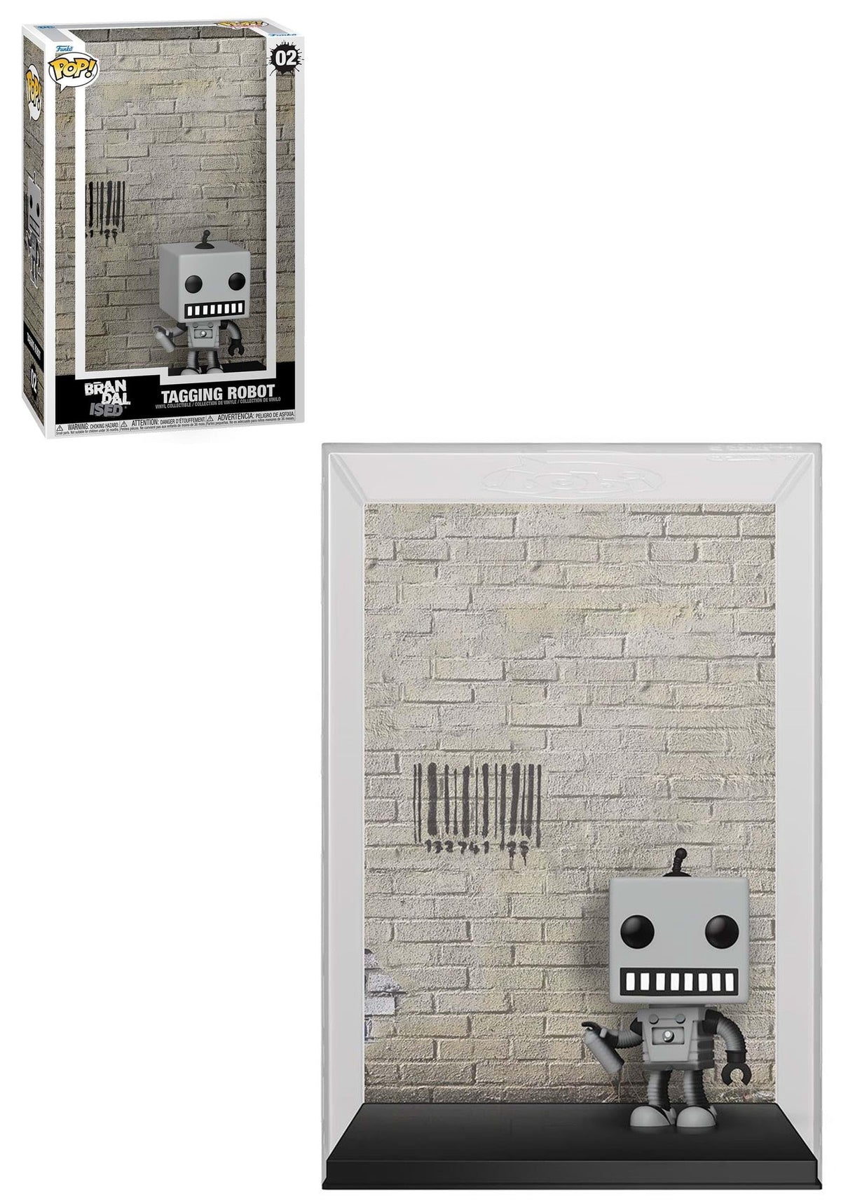 Funko Pop! Art Cover: Brandalised - Tagging Robot