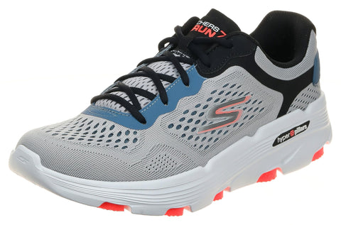 Skechers Men's Go Run 7.0 Sneaker, Gray/Multi, 7.5