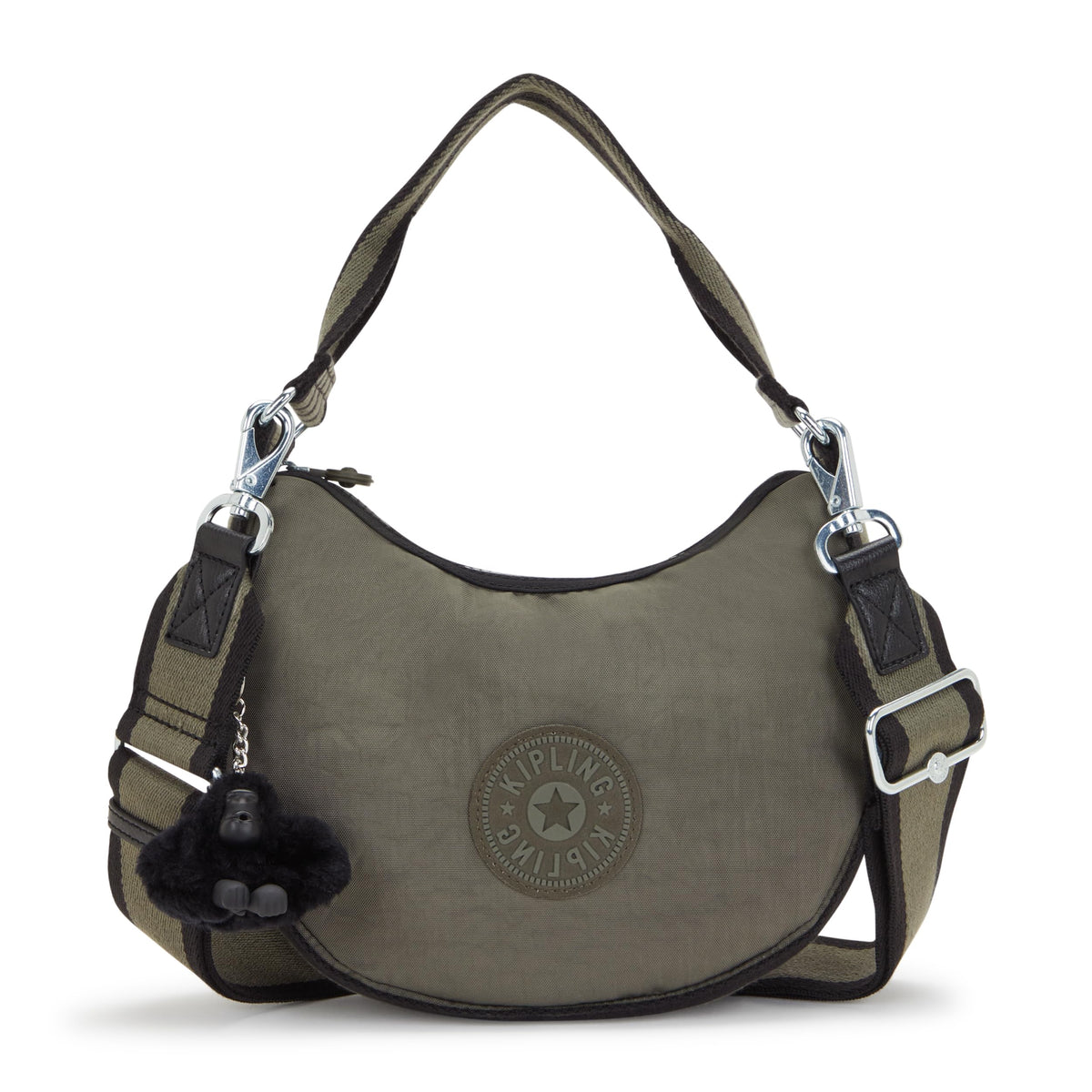 Kipling Women's Malise Fc Crossbody, Green Moss Jun24, 9''Lx7.5''Hx2.25''D